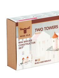 Mini Bricks Construction Set - Two Towers, 470 Pieces