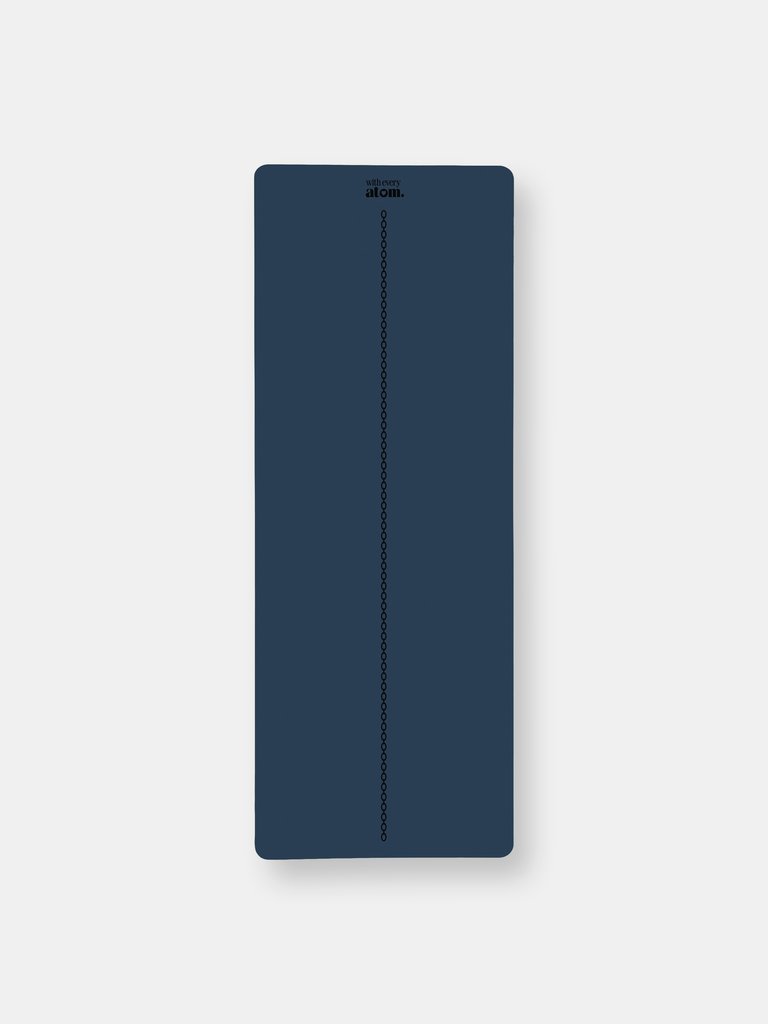 Alignment Yoga Mat - Midnight Blue