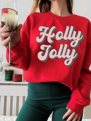 Holly Jolly Graphic Sweatshirt