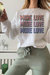 More Love Crew Neck Sweatshirt