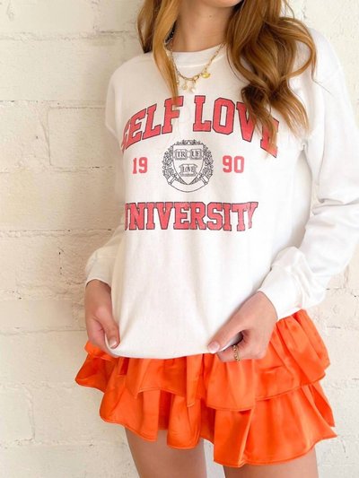 WKNDER Self Love University Graphic Sweatshirt product