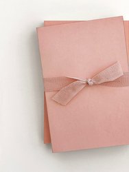 Blush Jotters With Gold Edging (Set of 2)