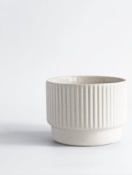 Ceramic Desk Set: Gloss White