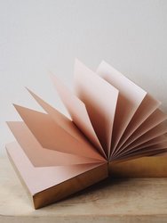 Colorpads: Blush With Gold Edging - Blush