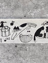 Japanese Cat Tape: Large