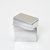 Kraft Chip Business Cards - Silver Edged
