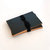 Little Black Notebooks with Rose Gold Edging (set of 2) - Black and Rose Gold