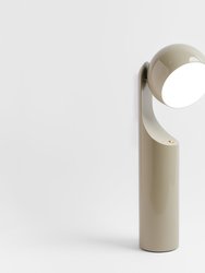 Mono Portable Lamp: Beige - Beige
