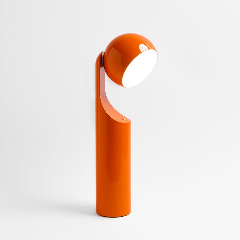 Mono Portable Lamp: Tangerine - Tangerine
