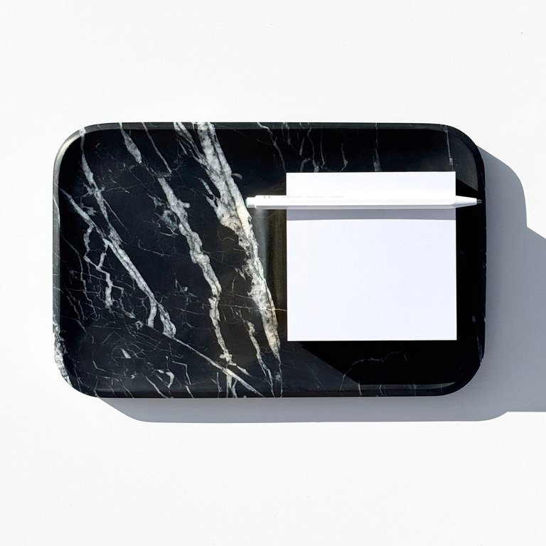 Nocturn Catch: Black Marquina - Black Marble