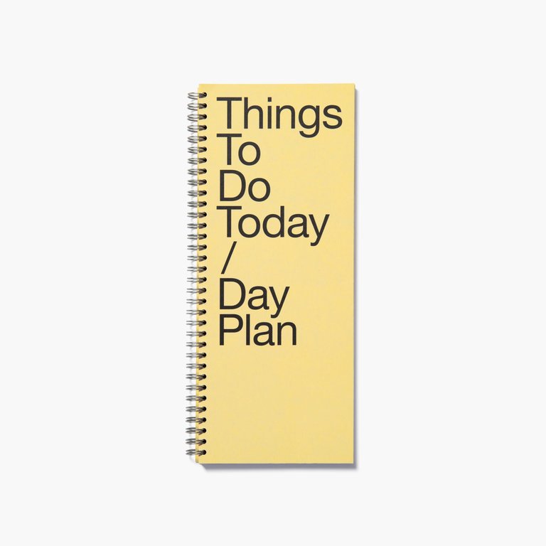 Things To Do Planner: Custard - Butter Yellow