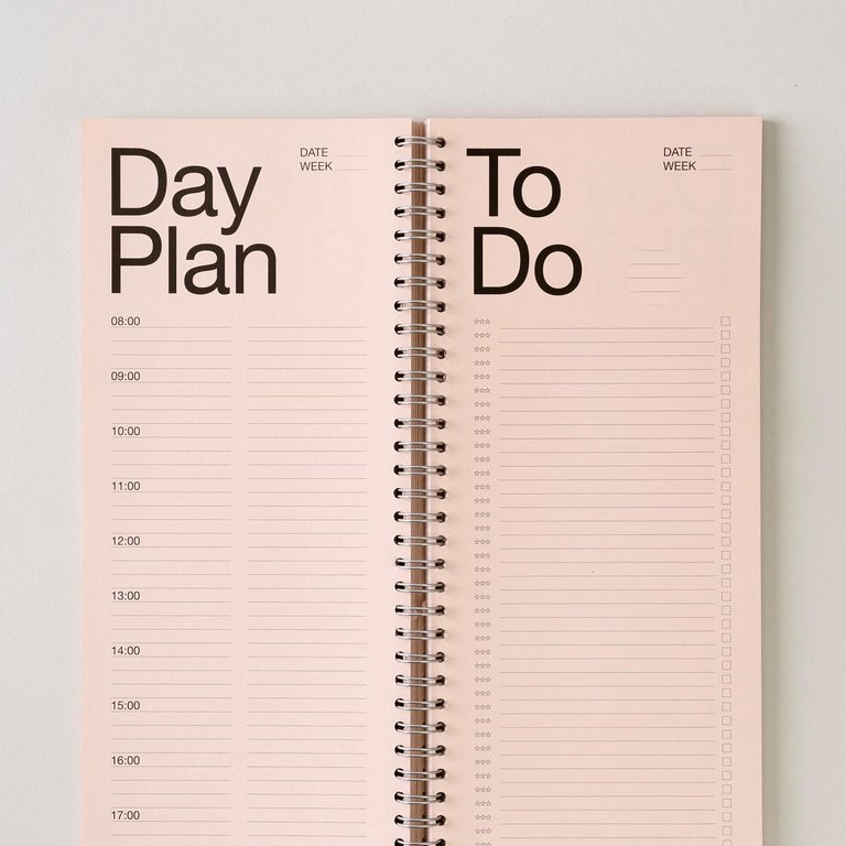 Things To Do Planner: Washed Pink - Washed Pink