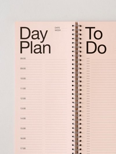 Wms&Co Things To Do Planner: Washed Pink product