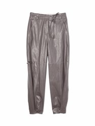 Eco Stitch Faux Leather Trouser