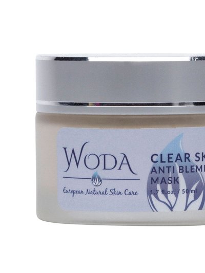 WODA Natural Skin Care Clear Skin Anti-Blemish Mask product