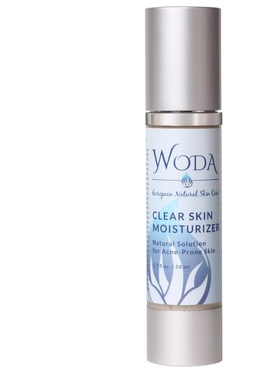WODA Natural Skin Care Clear Skin Moisturizer product