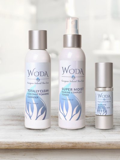 WODA Natural Skin Care Sensitive Skin Care Treatment Bundle product