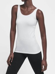 Jamaika Sleeveless Top - White