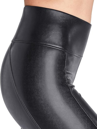 Wolford Women's Edie Vegan Leather Forming Leggings Black product