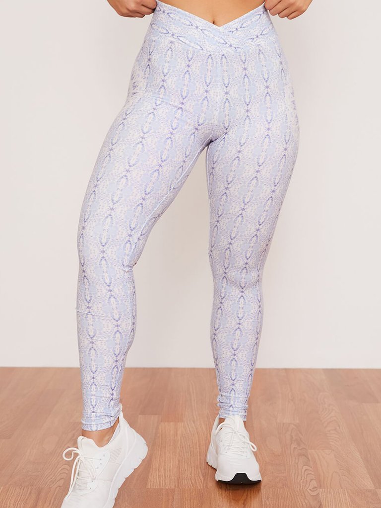 Aquarius Ruched Crossover Legging