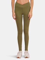 Eucalyptus Crossover Pocket Legging