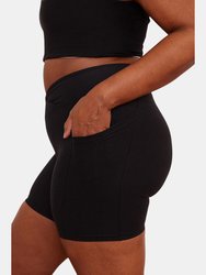 Onyx Midi Bike Short - Onyx