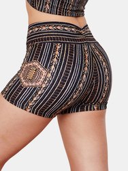 Zephyr Crossover High-Waisted Short - Zephyr