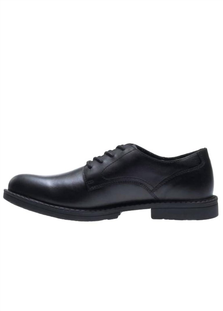 Men's Bedford Oxford Shoes - Wide Width In Black