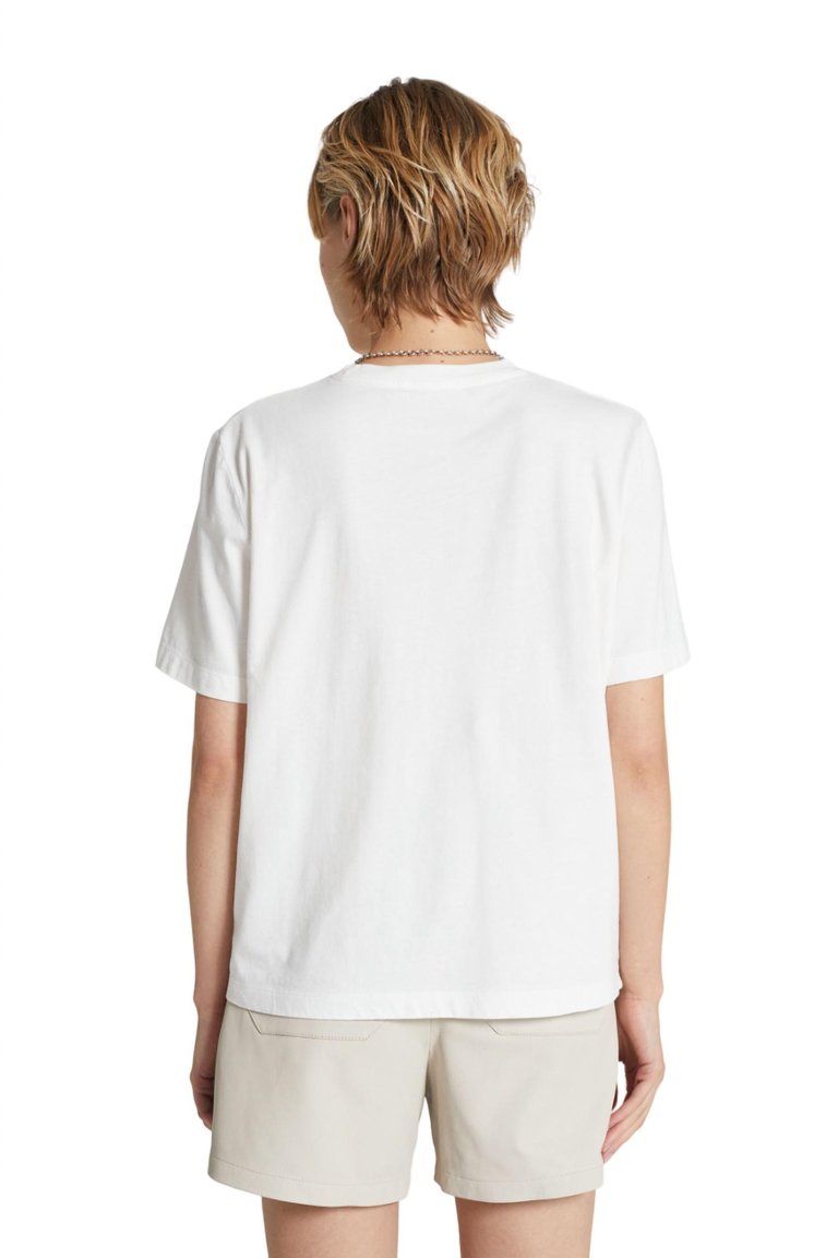 Women's Alma Logo T-Shirt In Off White