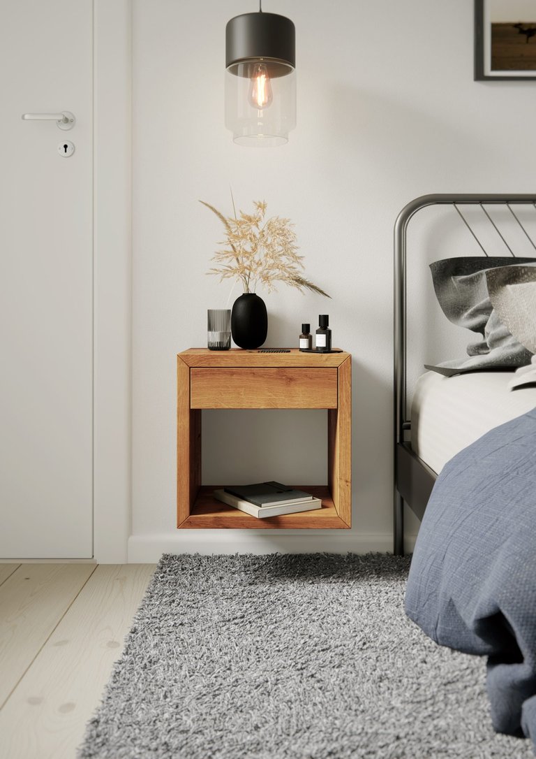 Floating Bedside Table