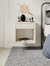 Premium Solid Wood Floating Nightstand with Drawer, Modern Small Floating Bedside Table - Whitewash