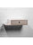 Solid Birch Wood Floating Nightstand with Drawer - Hope. Stylish Bedside Table for Bedroom, Left Shelf, Handcrafted Modern Bedside Unit