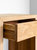 Solid Wood Floating Nightstand Drawer Organizer Wooden Handmade Furniture Side Table For Bedroom