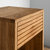 Woodek solid oak wood nightstand Emma with drawer