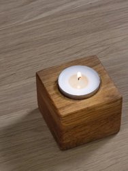 Wooden Handmade Tea Light Holders, Decorative Tea Candle Holder, Wood Lantern Candlestick, Home Decor Accent