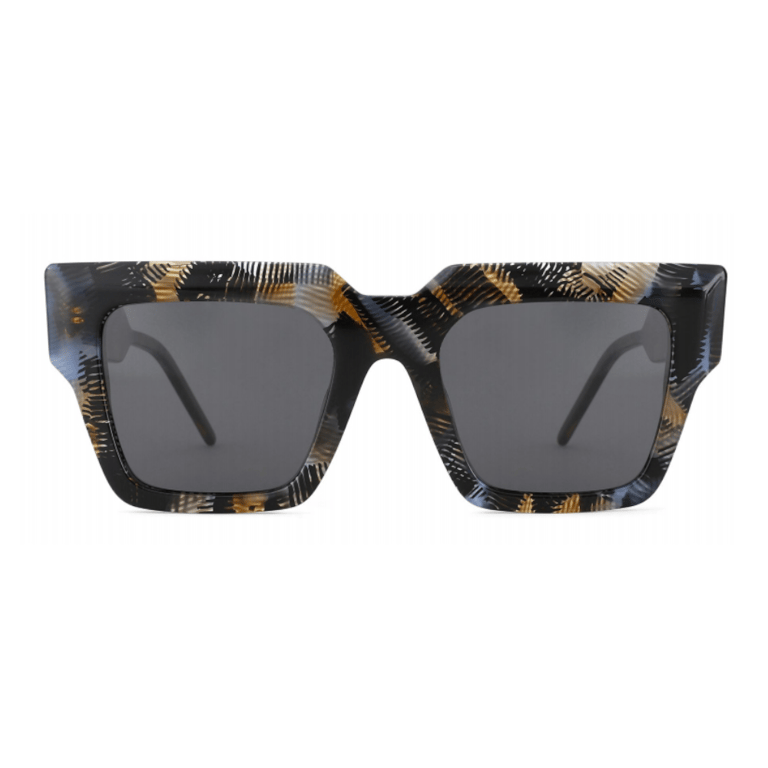 Hollywood - Square Sunglasses - Black