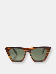 Soho - Cat Eye Sunglasses - Brown