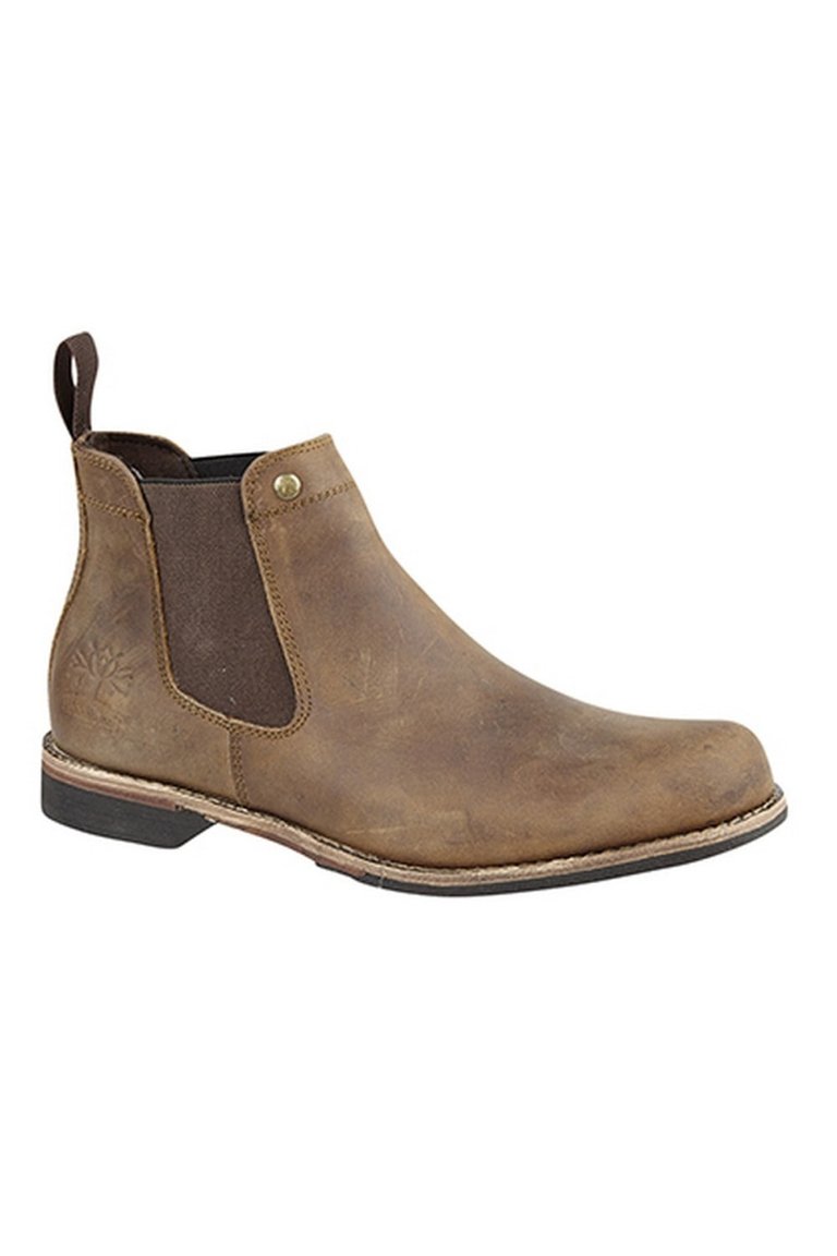 Mens Leather Dealer/Chelsea Boot