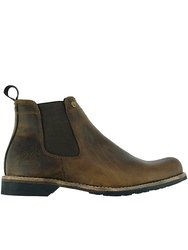 Mens Leather Dealer/Chelsea Boot