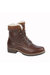 Womens/Ladies Leather Country Boots - Dark Brown - Dark Brown