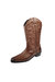 Woodland Mens High Clive Western Cowboy Boots - Dark Brown - Dark Brown