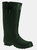 Woodland Unisex Neoprene Gusset Thermal Insulated Galoshes - Dark Olive Green - Dark Olive Green