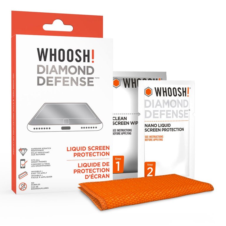 Diamond Defense - Superior Nano Liquid Screen Protector Wipe