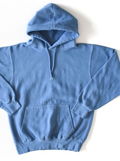Worthy Threads Adult Hand Dyed Hoodie in Blue product