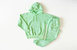 Adult Hand Dyed Hoodie In Green