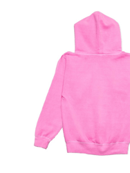 Adult Hand Dyed Hoodie In Pink