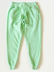Adult Hand Dyed Jogger In Green - Green