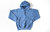 Adult Hoodie in Garment Dyed Blue - Blue