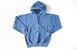 Adult Hoodie in Garment Dyed Blue - Blue