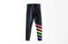 Adult Leggings In Neon Stripe - Neon Stripe